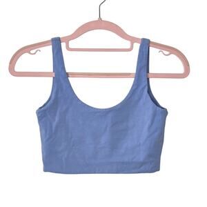 COTTON ON Baby Blue Crop Top
